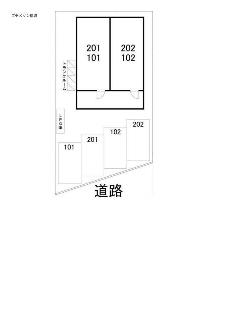 プチメゾン扇町駐車場区画図.png