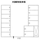 内灘駅前駐車場