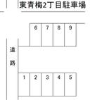 東青梅2丁目駐車場