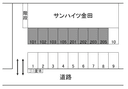 サンハイツ金田駐車場